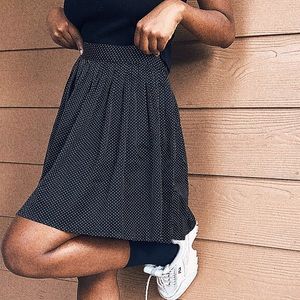 Polka-Dot Mini-Skirt